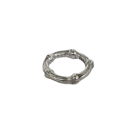 Tiffany & Co Bamboo Ring 925 Sterling Silver 0424 — view 6