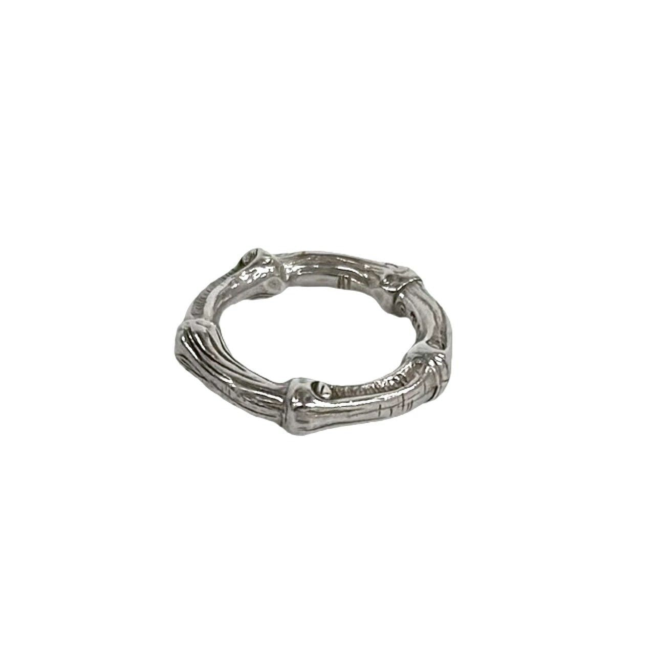 Tiffany & Co Bamboo Ring 925 Sterling Silver 0424 — view 5