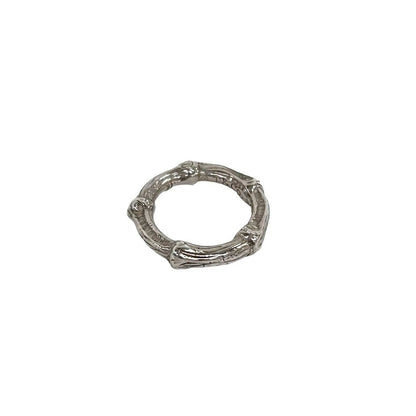 Tiffany & Co Bamboo Ring 925 Sterling Silver 0423 — view 6