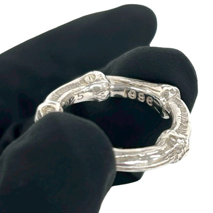Tiffany & Co Bamboo Ring 925 Sterling Silver 0423 — view 4