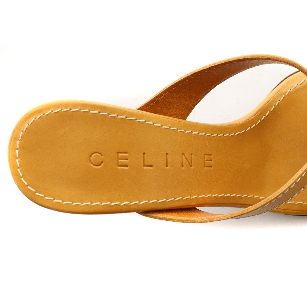 Celine Thong Sandals 36 Camel SS — view 7