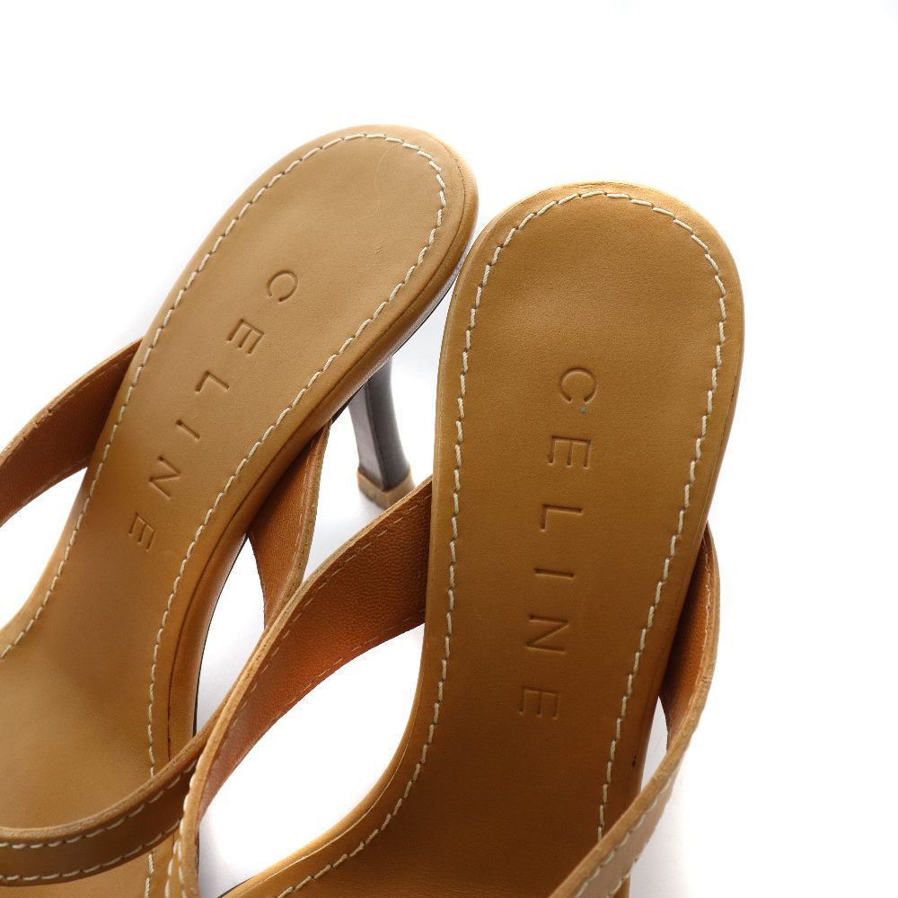 Celine Thong Sandals 36 Camel SS — view 4