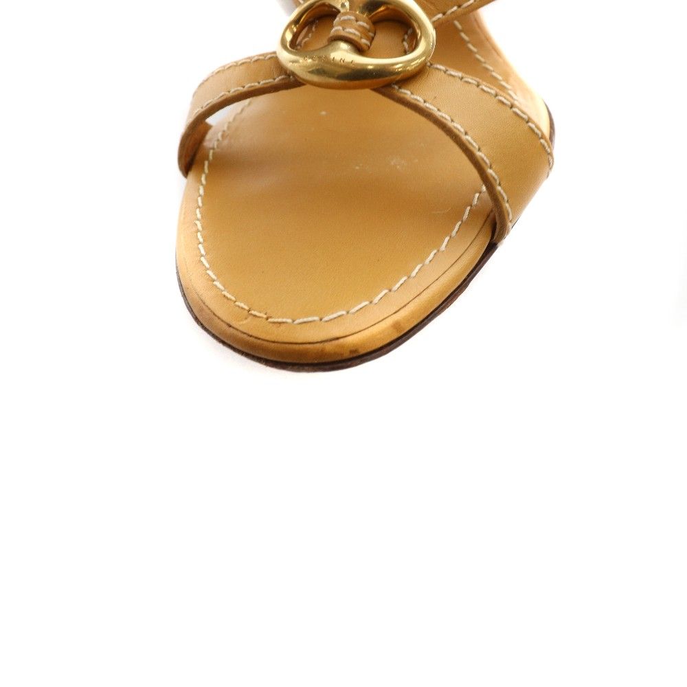 Celine Thong Sandals 36 Camel SS — view 8