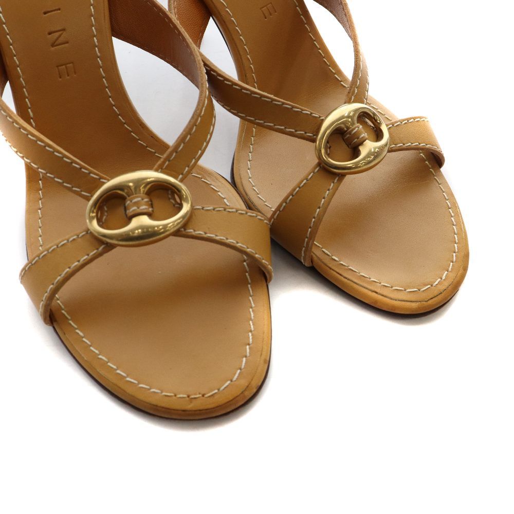 Celine Thong Sandals 36 Camel SS — view 3