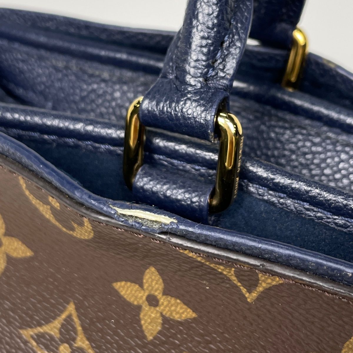 Louis Vuitton Popincourt PM 2-Way Handbag Monogram Brown Marine — view 4