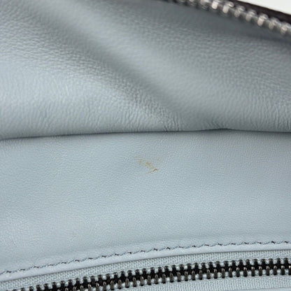 Loewe Amazona 28 Limited Edition Leather Light Blue Handbag — view 6