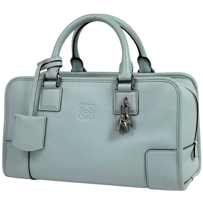 Loewe Amazona 28 Limited Edition Leather Light Blue Handbag