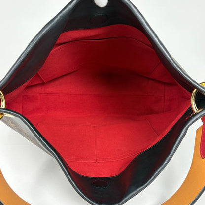 Louis Vuitton Tui Roulis Hobo Monogram Brown Noir — view 8
