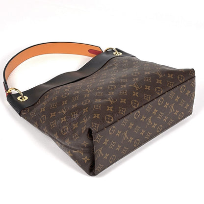 Louis Vuitton Tui Roulis Hobo Monogram Brown Noir — view 2