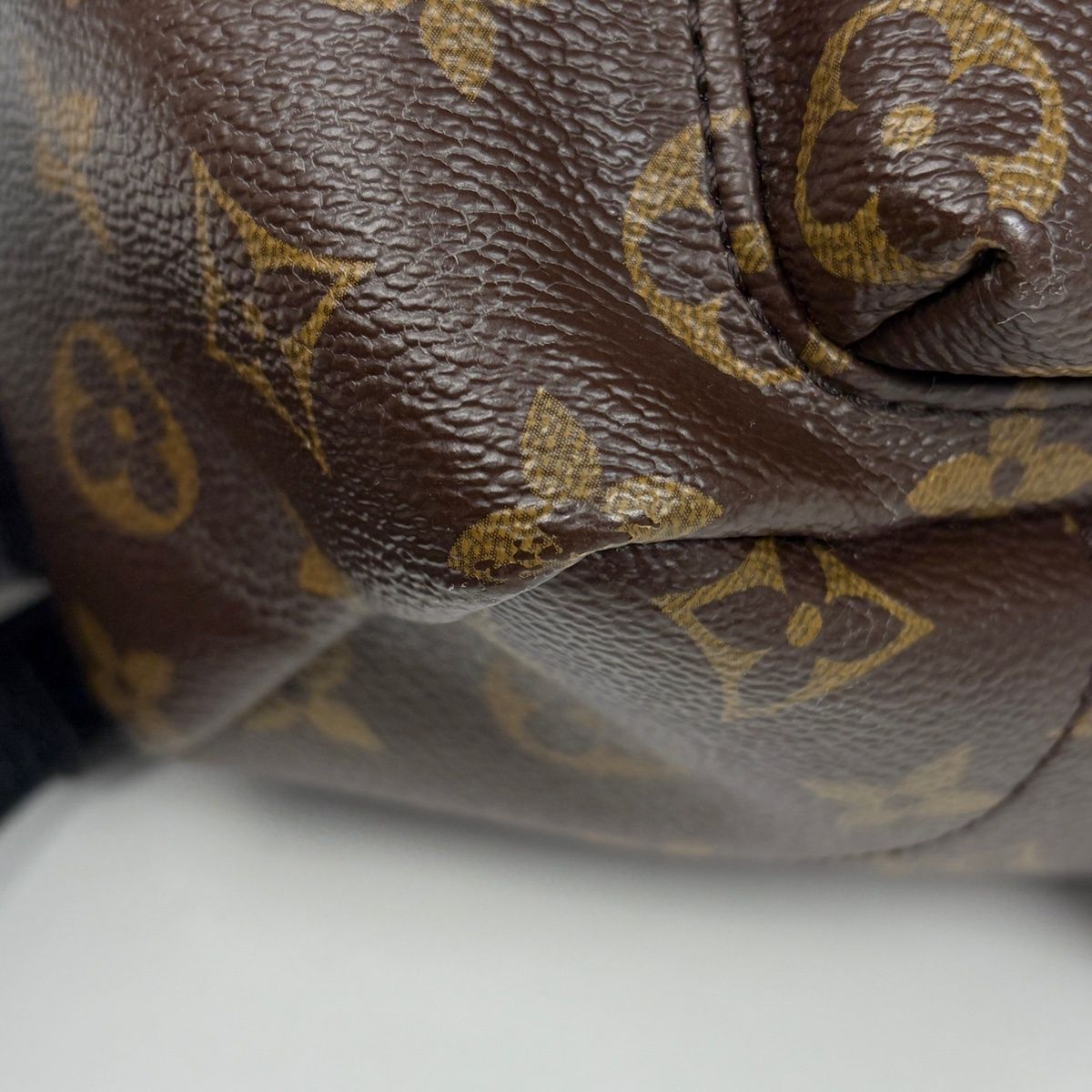 Louis Vuitton Palm Springs Backpack PM Monogram Brown — view 4