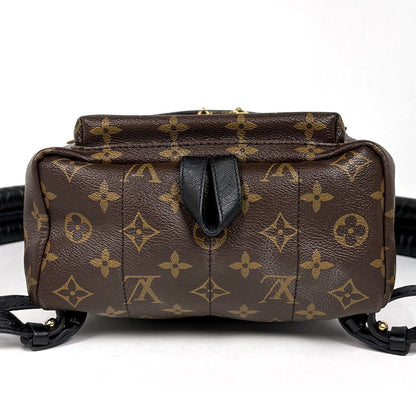 Louis Vuitton Palm Springs Backpack PM Monogram Brown — view 3