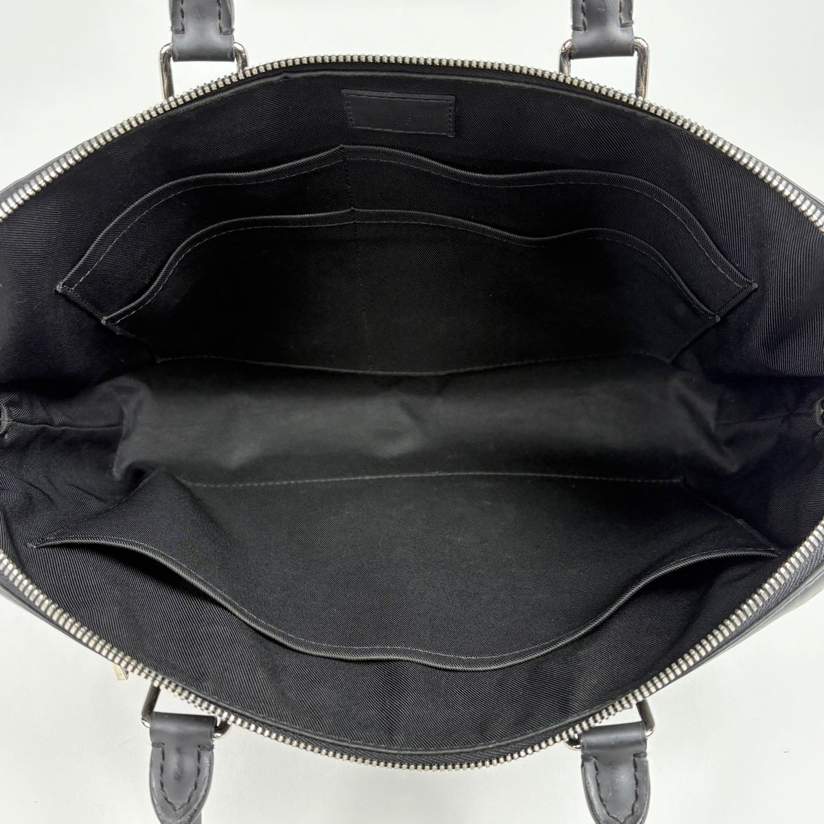 Louis Vuitton Porte Documin Jour NM Pdj Damier Graphite Black Handbag — view 8