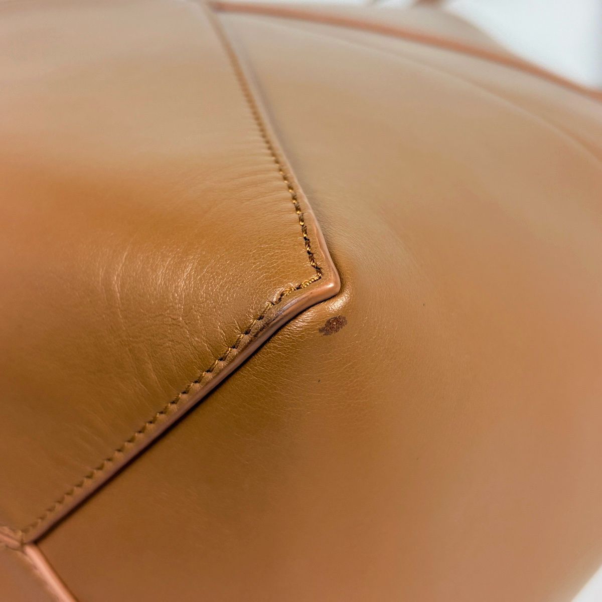 Loewe Puzzle Fold Tote Leather Camel — view 3