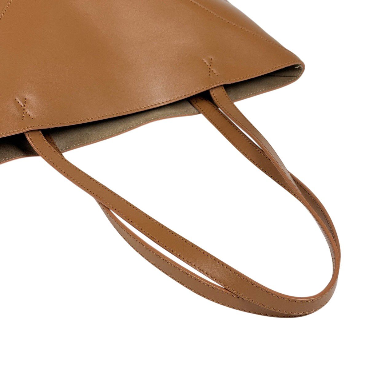 Loewe Puzzle Fold Tote Leather Camel — view 6