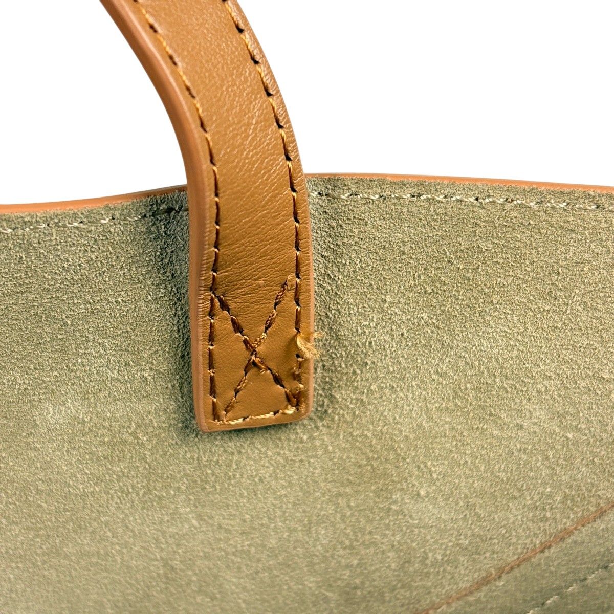 Loewe Puzzle Fold Tote Leather Camel — view 7