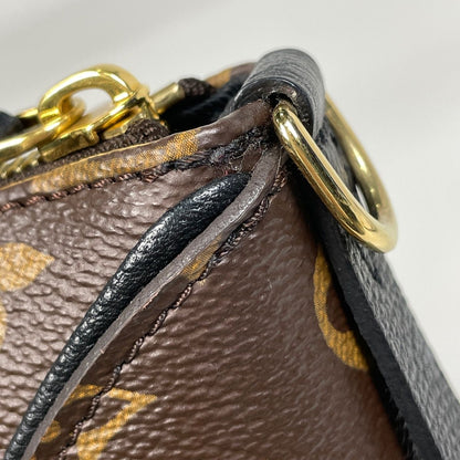 Louis Vuitton Tournelle PM 2-Way Shoulder Bag Monogram Brown Noir — view 4