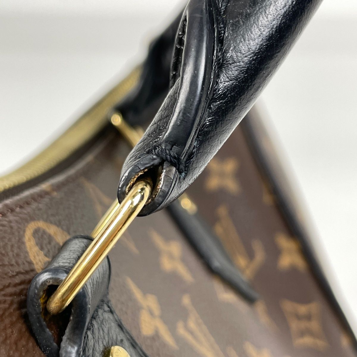 Louis Vuitton Tournelle PM 2-Way Shoulder Bag Monogram Brown Noir — view 5