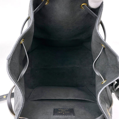 Louis Vuitton Montsouris PM Backpack Monogram Empreinte Noir — view 9