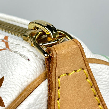 Louis Vuitton Keepall 45 Boston Bag Monogram Multicolor Blanc s — view 7