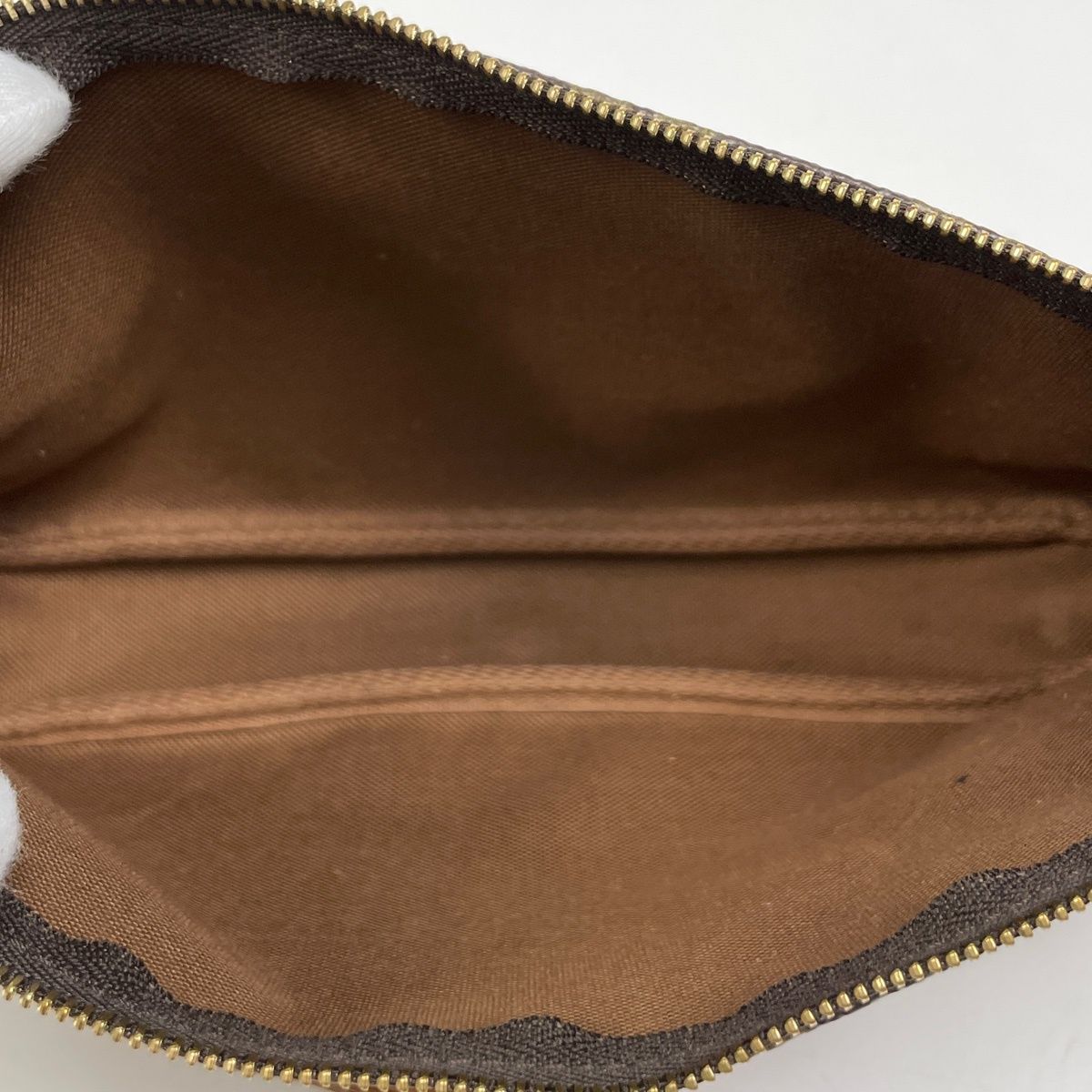 Louis Vuitton Pochette 2-Way Pouch Monogram Brown — view 9