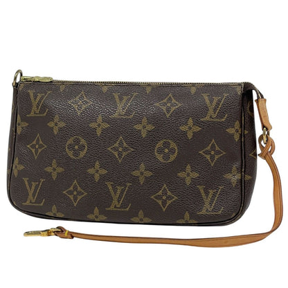 Louis Vuitton Pochette 2-Way Pouch Monogram Brown