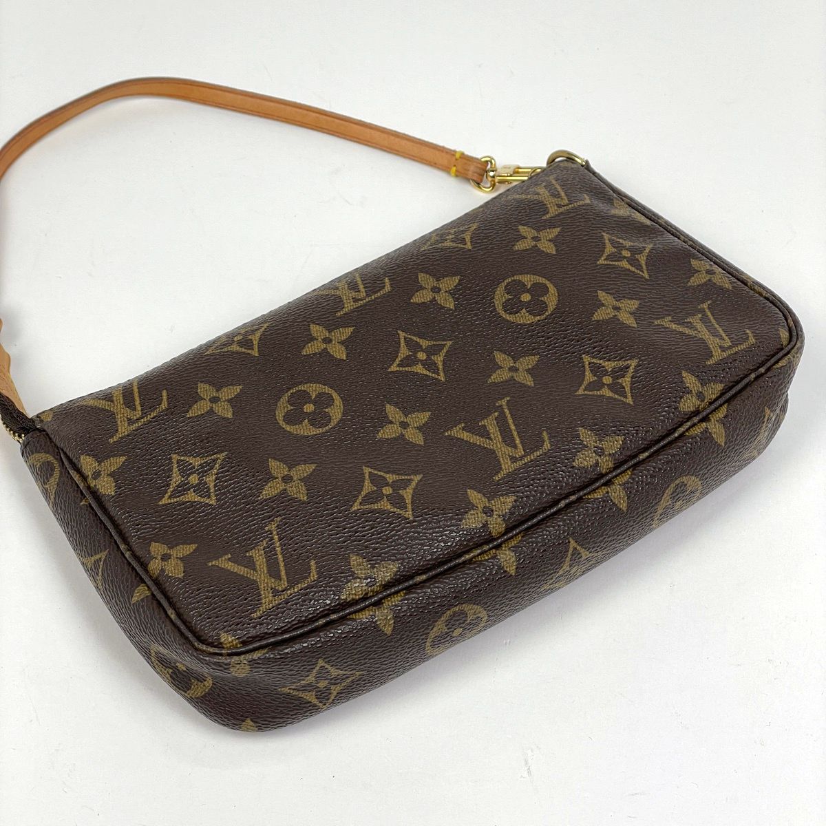 Louis Vuitton Pochette 2-Way Pouch Monogram Brown — view 2