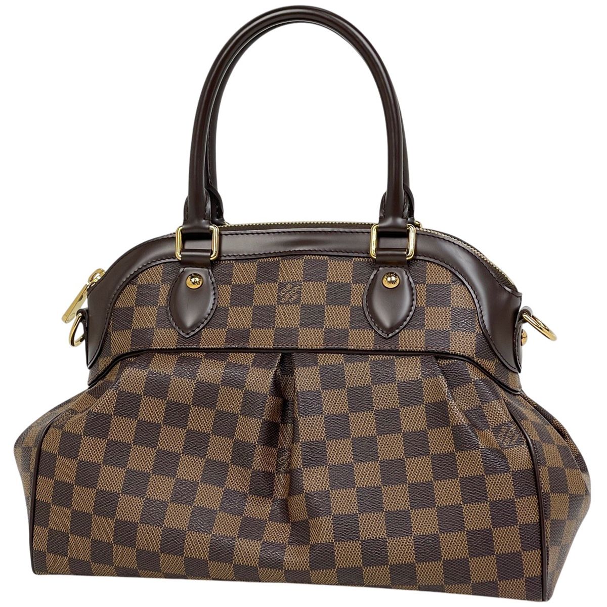 Louis Vuitton Trevi PM 2-Way Handbag Damier Brown