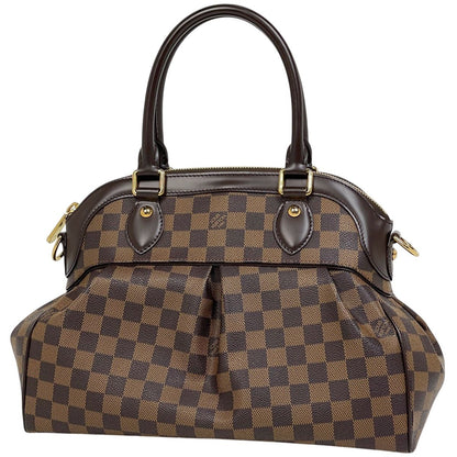 Louis Vuitton Trevi PM 2-Way Handbag Damier Brown