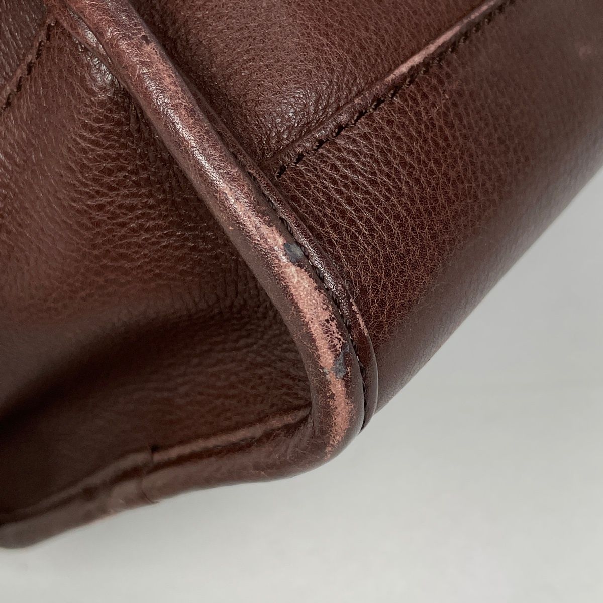 Loewe Amazona 28 Anagram Handbag Leather Brown — view 3