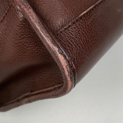 Loewe Amazona 28 Anagram Handbag Leather Brown — view 3