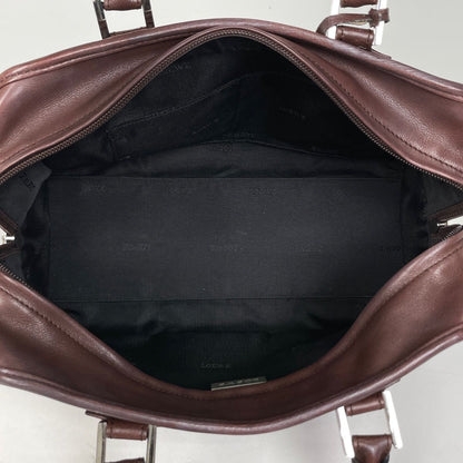 Loewe Amazona 28 Anagram Handbag Leather Brown — view 8