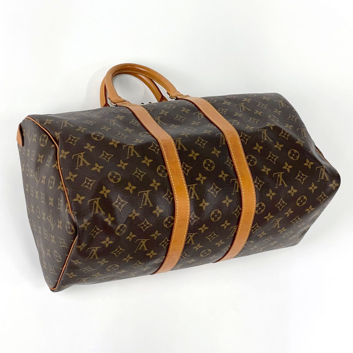 Louis Vuitton Keepall 45 Boston Bag Monogram Brown — view 2