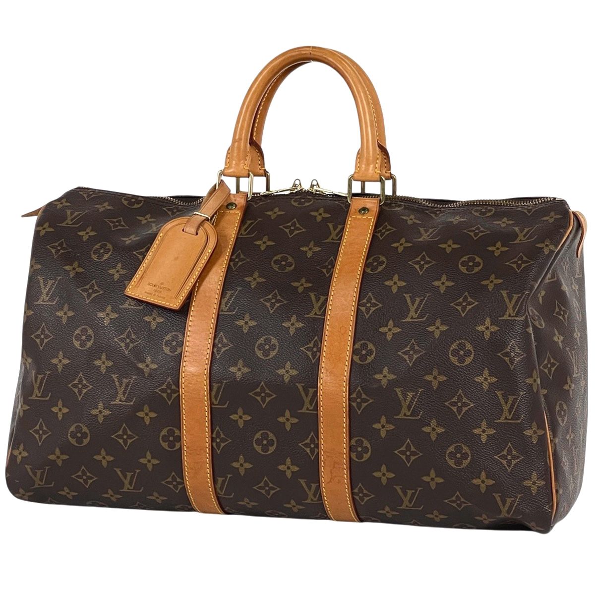 Louis Vuitton Keepall 45 Boston Bag Monogram Brown