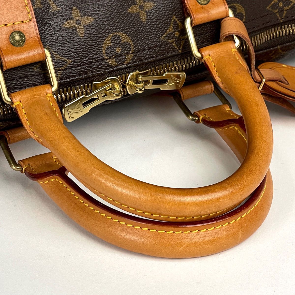 Louis Vuitton Keepall 45 Boston Bag Monogram Brown — view 8