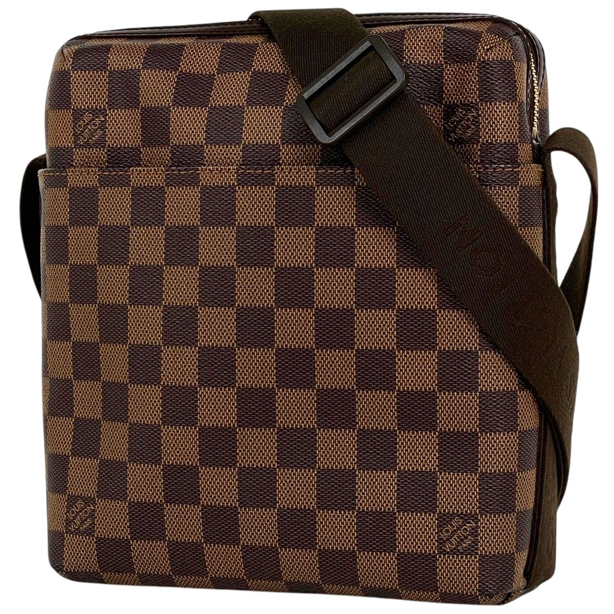 Louis Vuitton Trotteur Boble Shoulder Bag Damier Brown