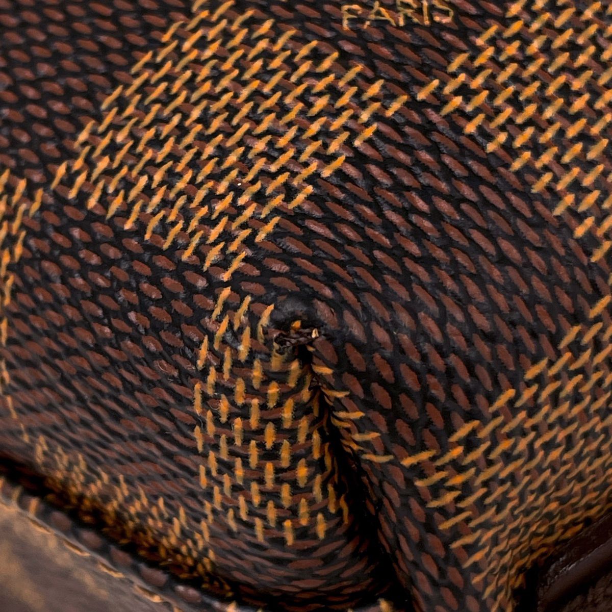 Louis Vuitton Trotteur Boble Shoulder Bag Damier Brown — view 3
