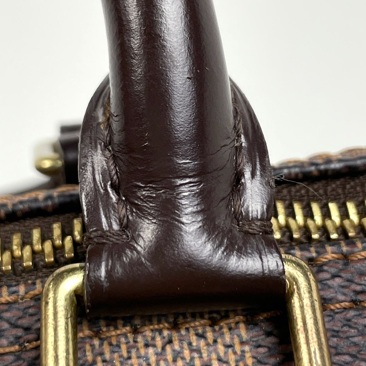 Louis Vuitton Junk Speedy 25 Handbag Damier Brown — view 6