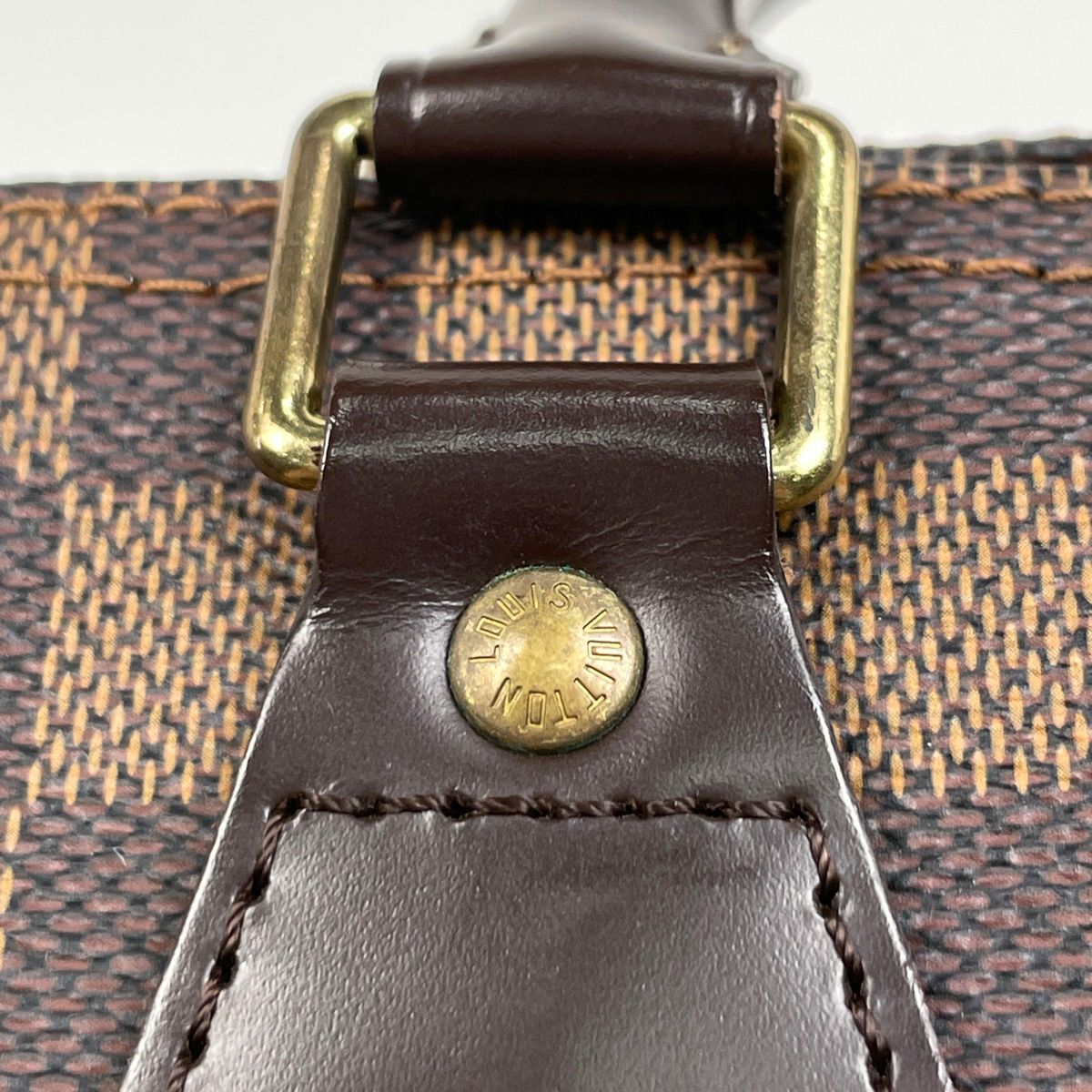 Louis Vuitton Junk Speedy 25 Handbag Damier Brown — view 5