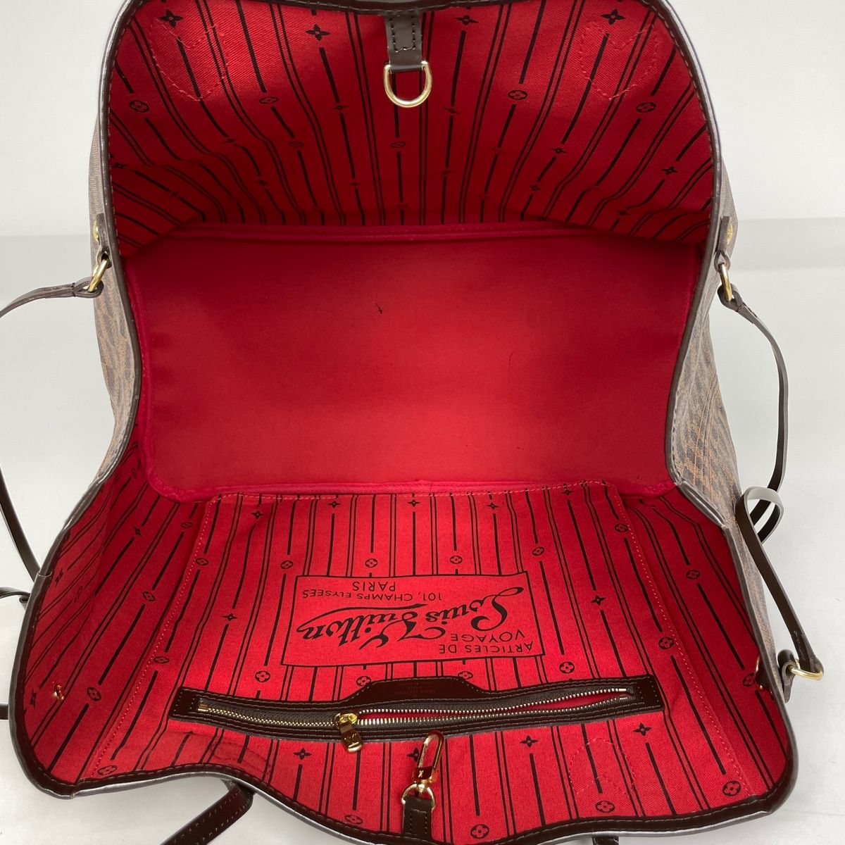 Louis Vuitton Neverfull GM Tote Damier Brown — view 8