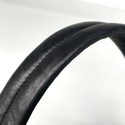 Prada Logo Shoulder Bag Leather Nero — view 5