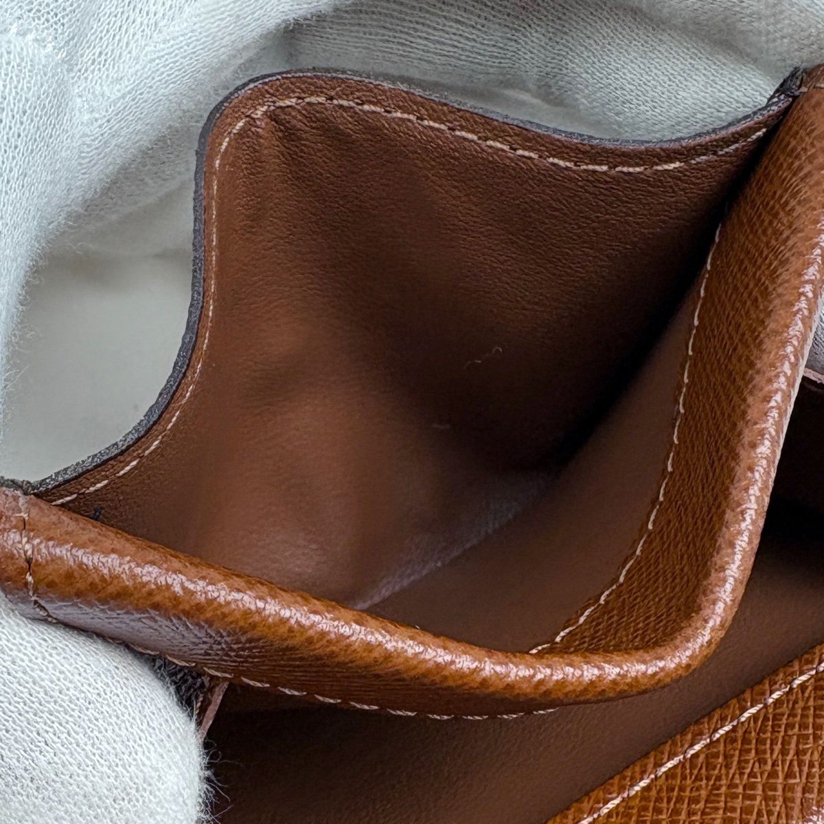 Louis Vuitton Porte-Monnaie Plat Coin Case Monogram Brown — view 4