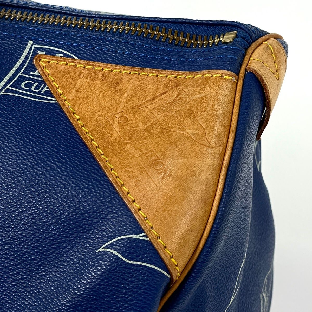 Louis Vuitton Keepall 45 Cup Boston Bag San Diego Blue — view 4