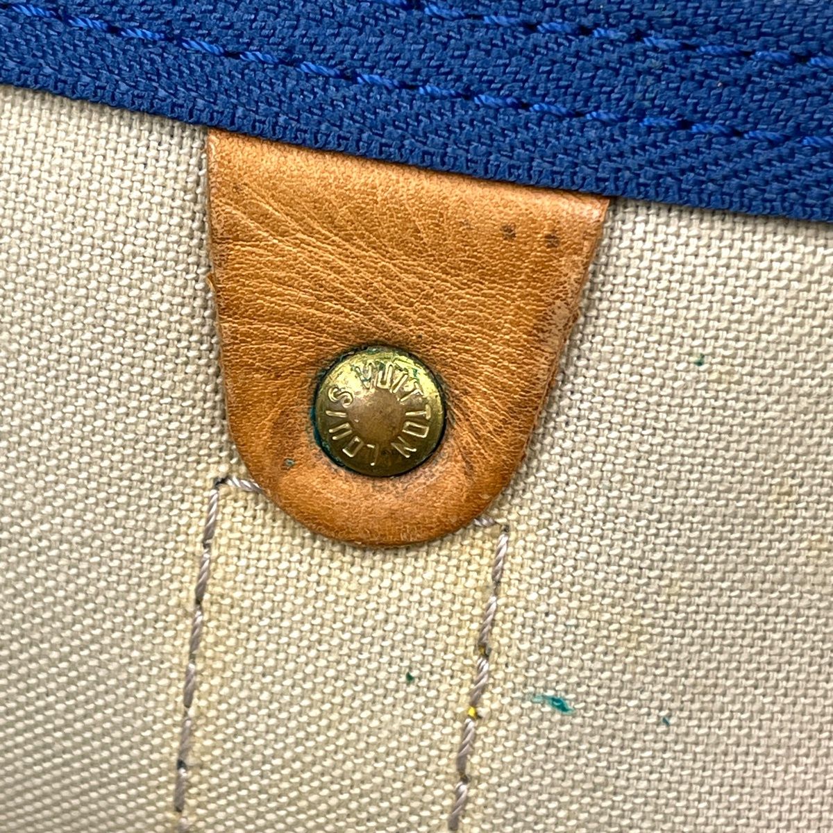 Louis Vuitton Keepall 45 Cup Boston Bag San Diego Blue — view 8