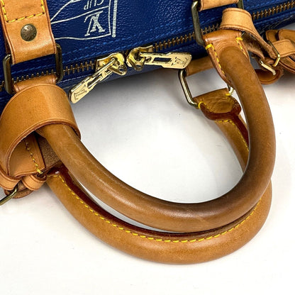 Louis Vuitton Keepall 45 Cup Boston Bag San Diego Blue — view 7