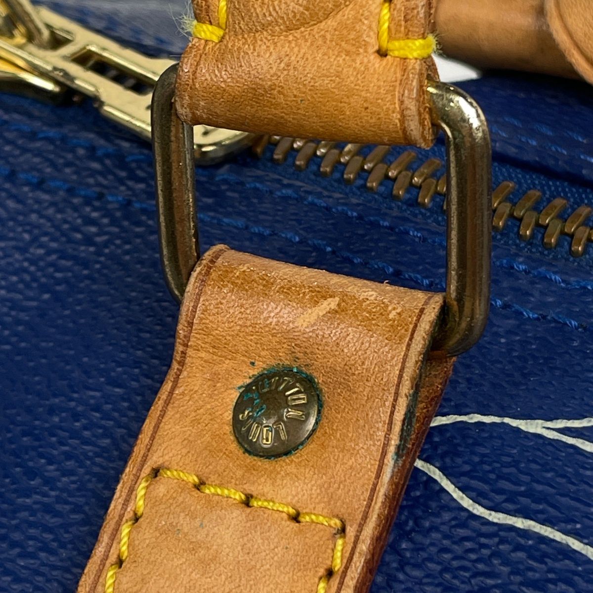 Louis Vuitton Keepall 45 Cup Boston Bag San Diego Blue — view 5