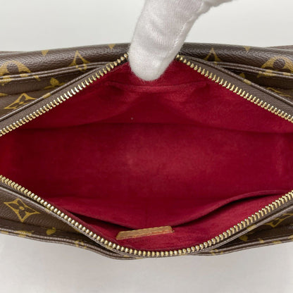 Louis Vuitton Viva-Cite MM Shoulder Bag Monogram Brown — view 8