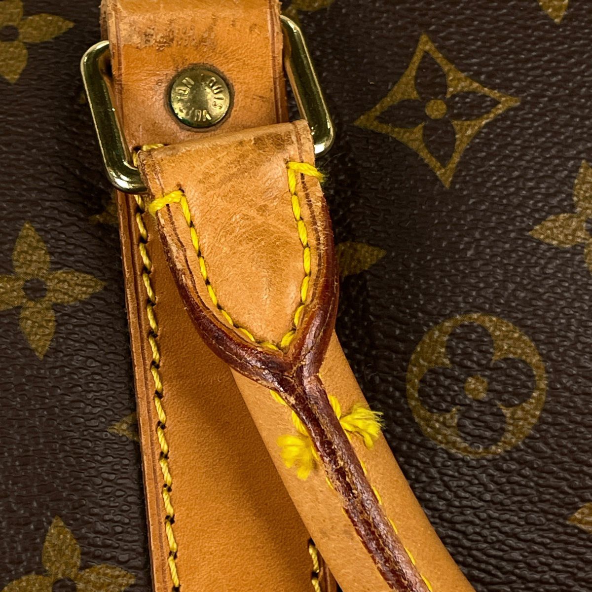 Louis Vuitton Keepall 60 Boston Bag Monogram Brown — view 7