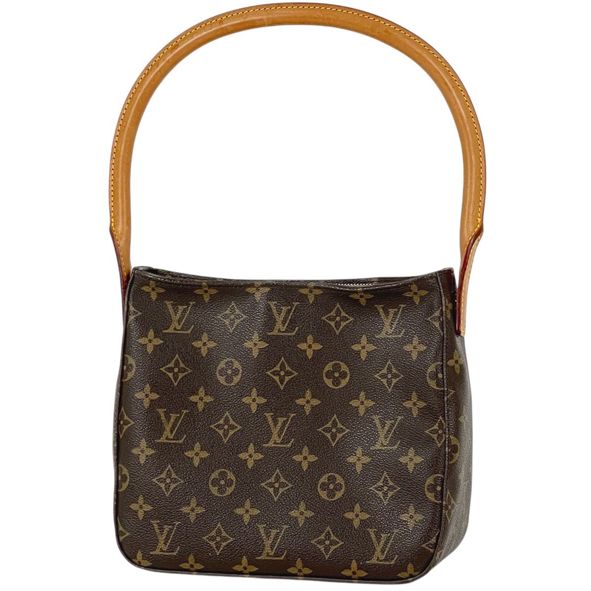 Louis Vuitton Looping MM Shoulder Bag Monogram Brown