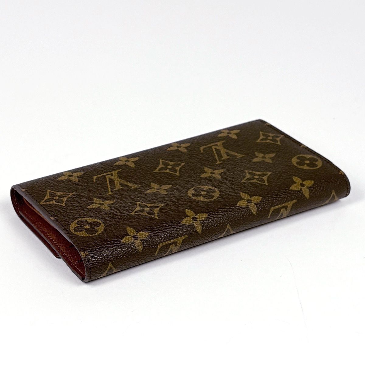 Louis Vuitton Porte Tresor International Trifold Wallet Monogram Brown — view 2