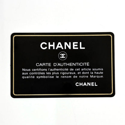 Chanel CC Logo Coin Case Card Caviar Leather Black — view 7